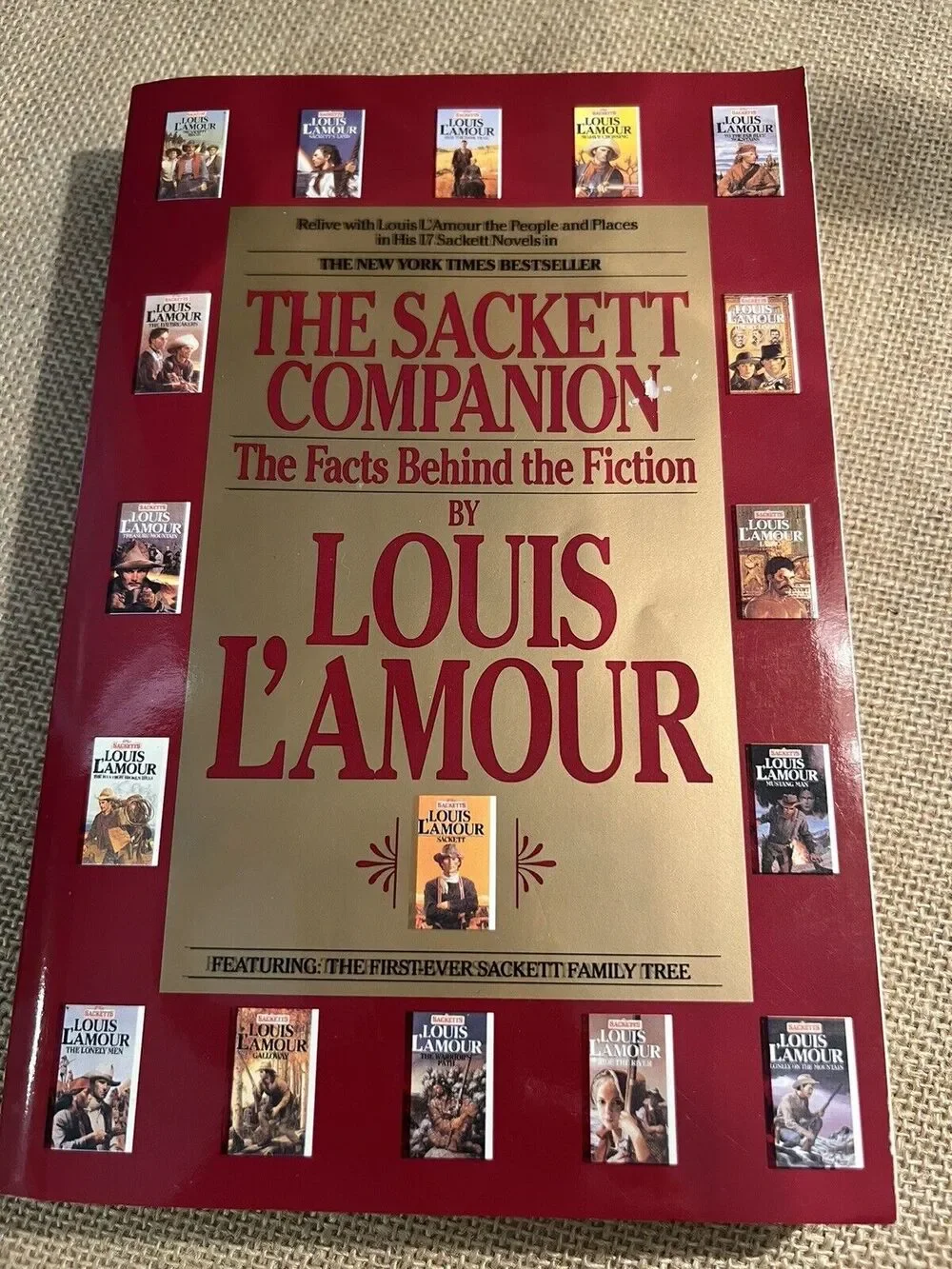 The Sackett Companion : The Facts Behind the Fiction by Louis L'Amour (1988)